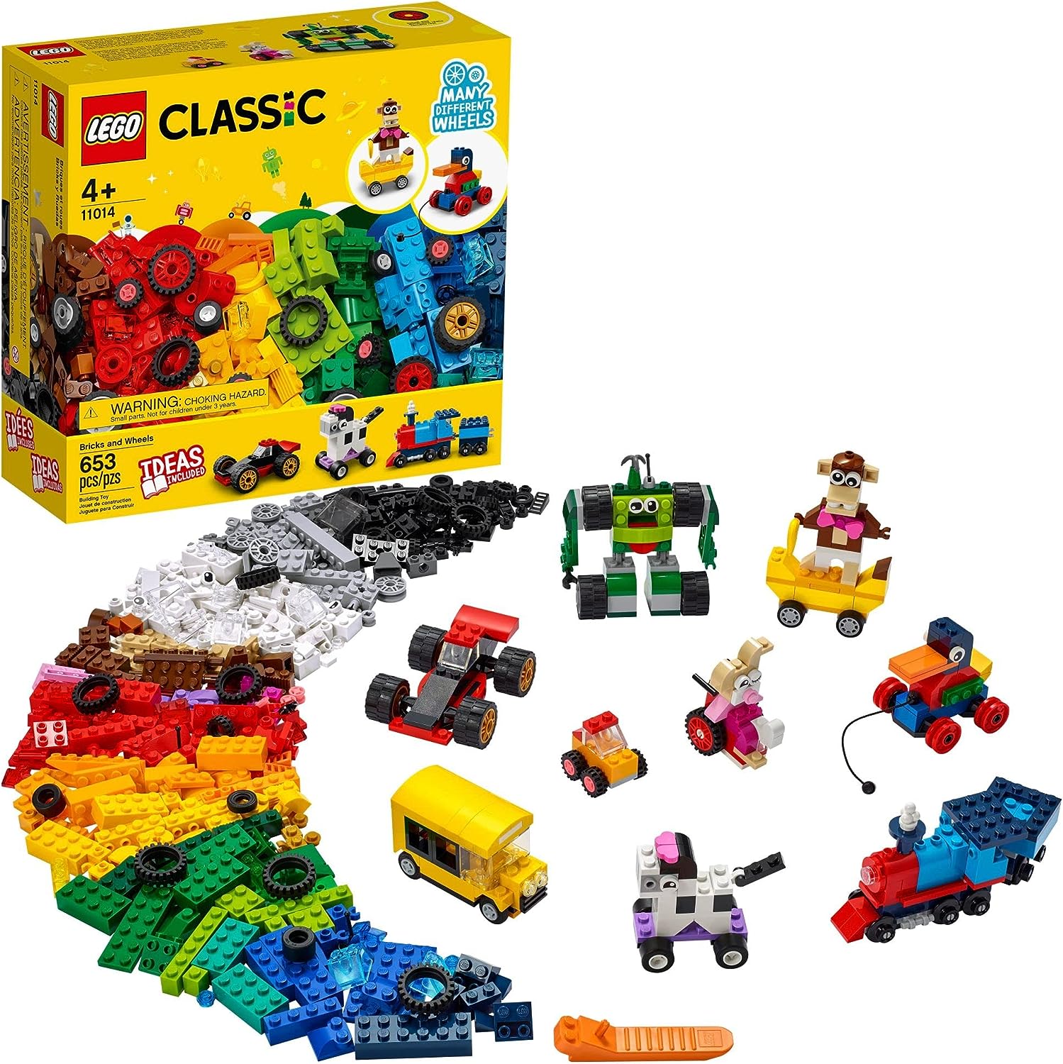 LEGO CLASSIC: BLOCOS E RODAS